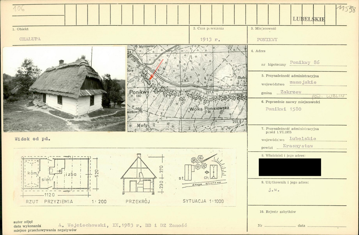 KB - Karta biała, skan nr 1