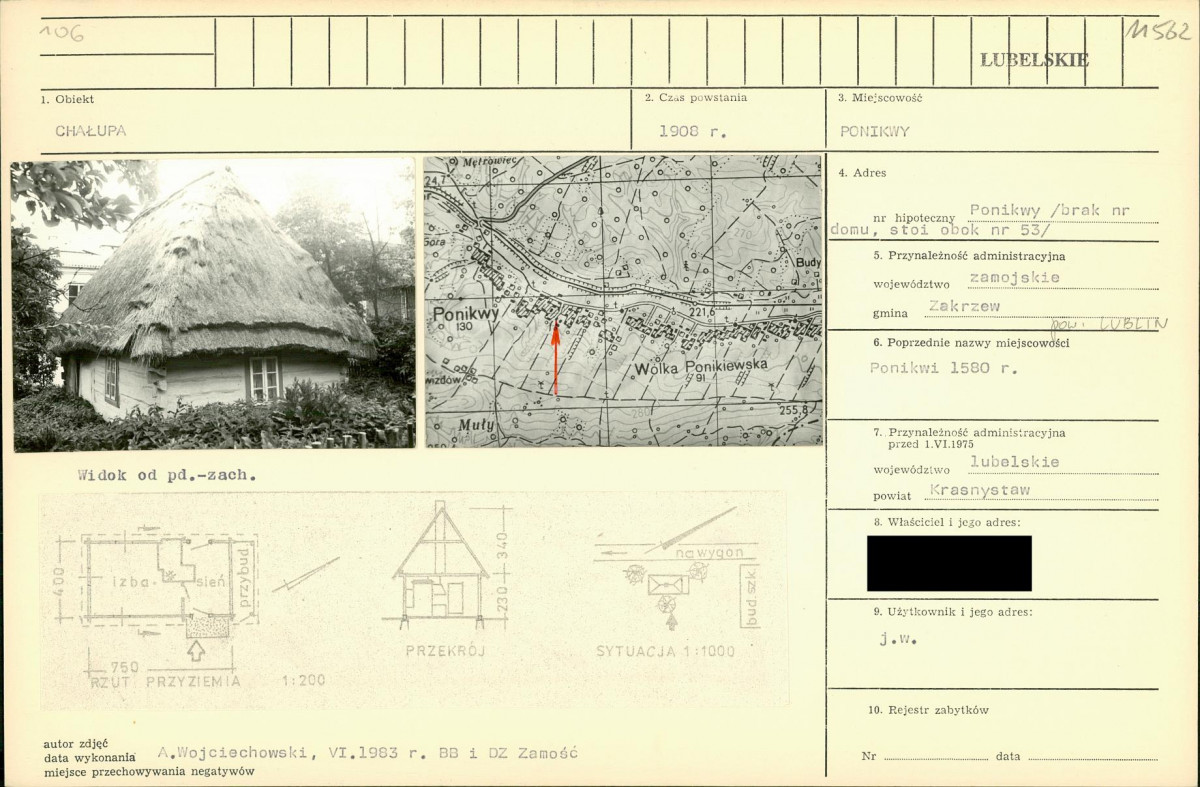 KB - Karta biała, skan nr 1