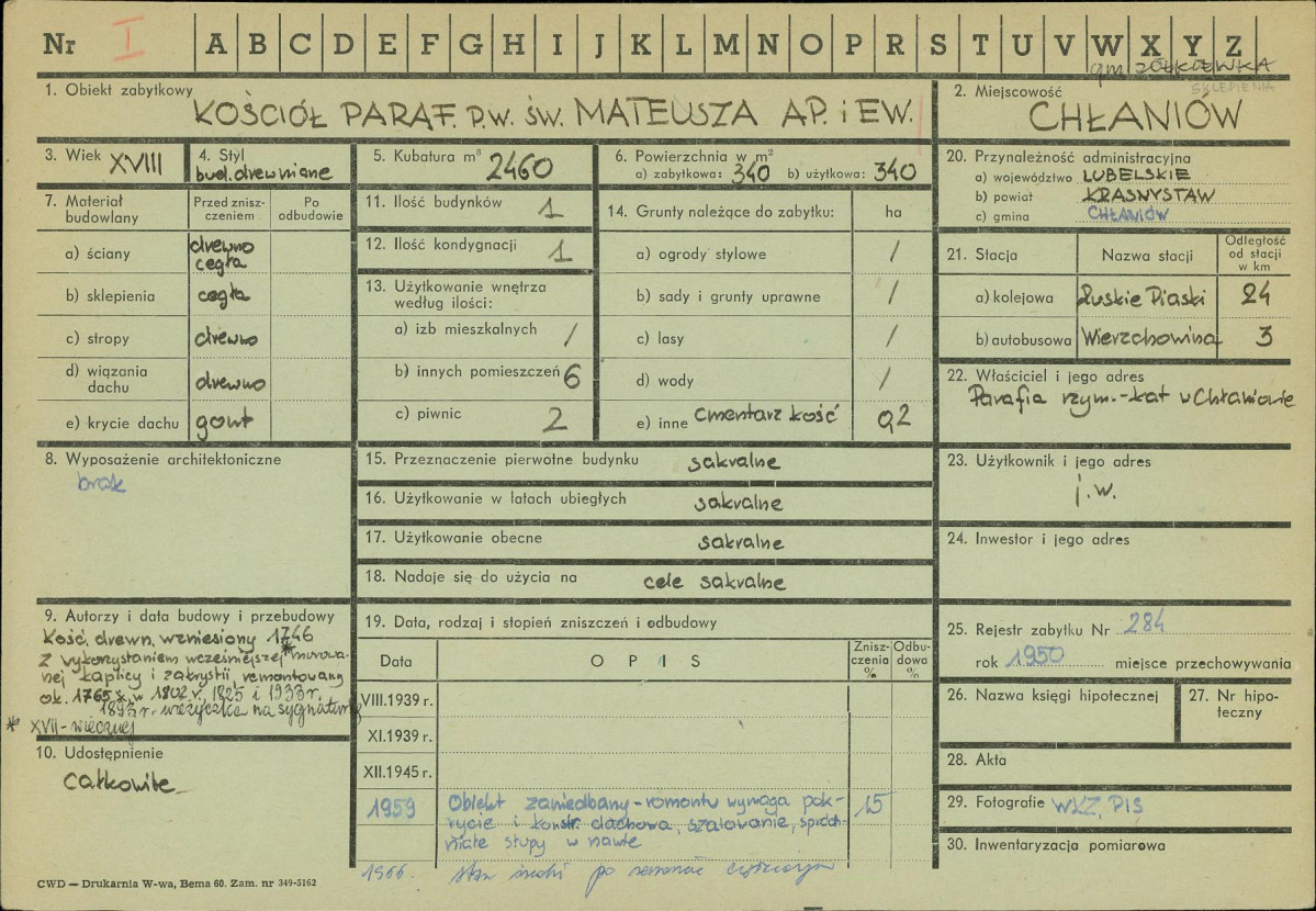 Karta zielona, skan nr 1