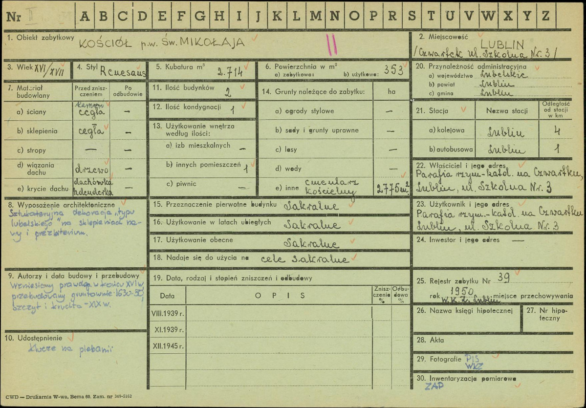 Karta zielona, skan nr 1
