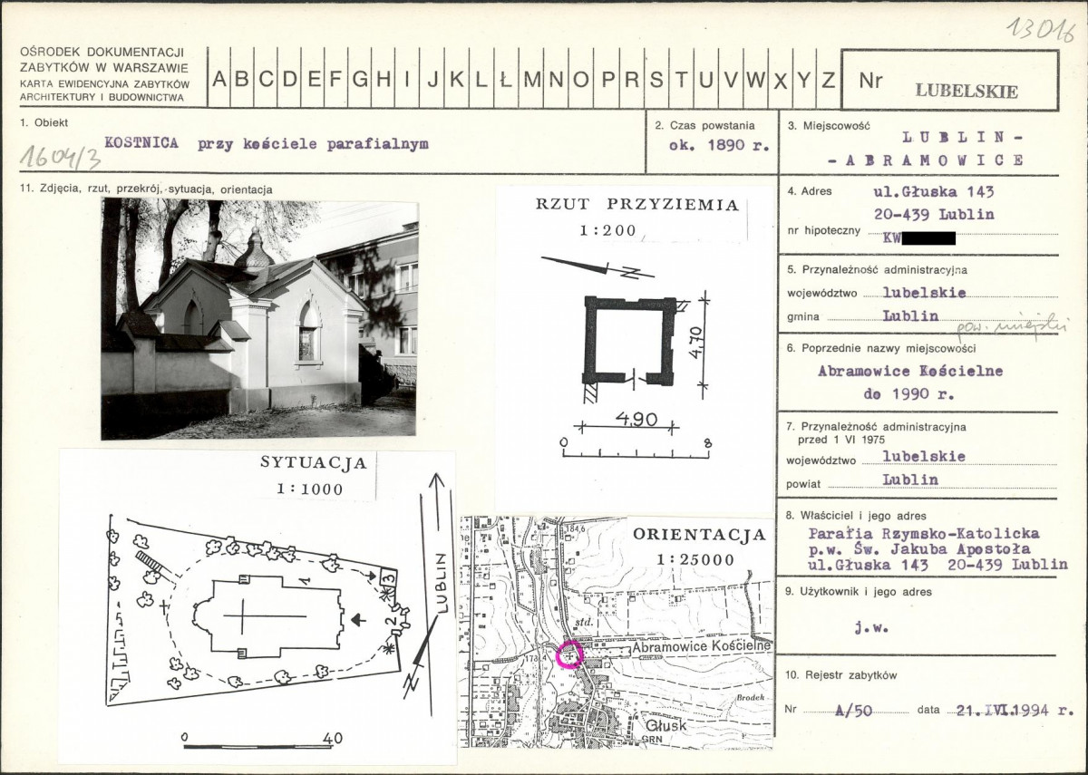 KB - Karta biała, skan nr 1