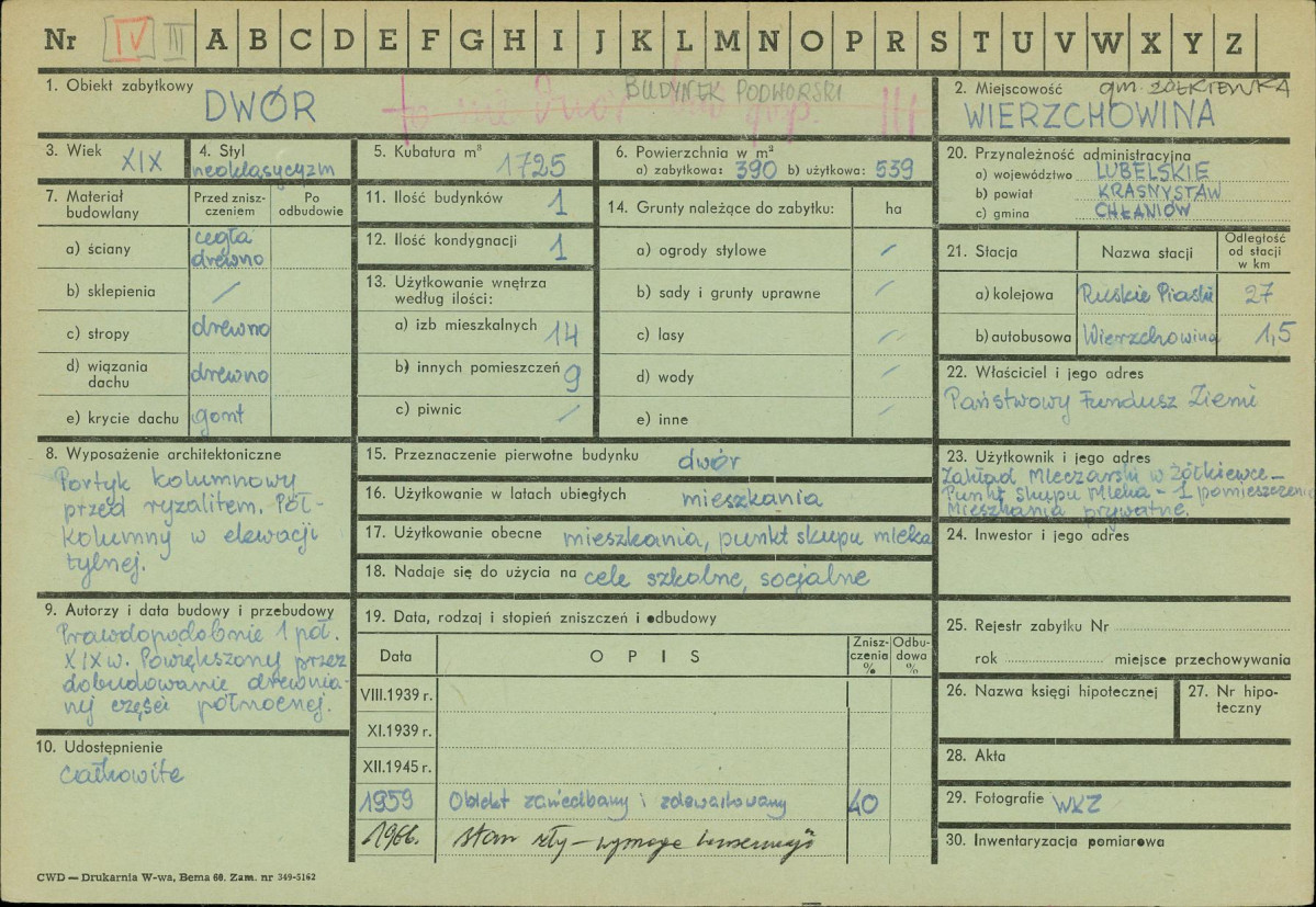 Karta zielona, skan nr 1