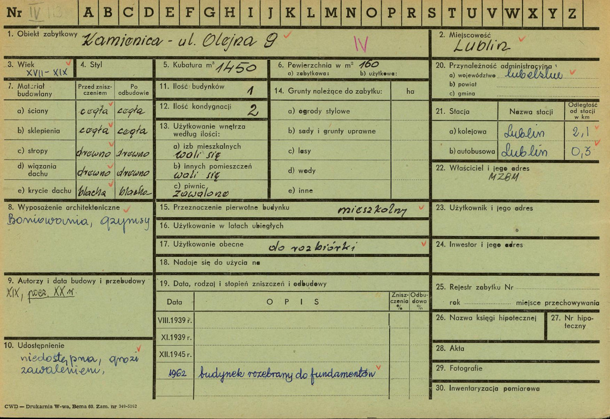 Karta zielona, skan nr 1