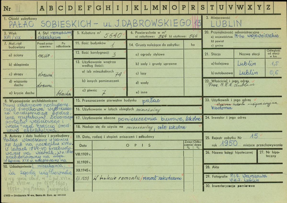 Karta zielona, skan nr 1