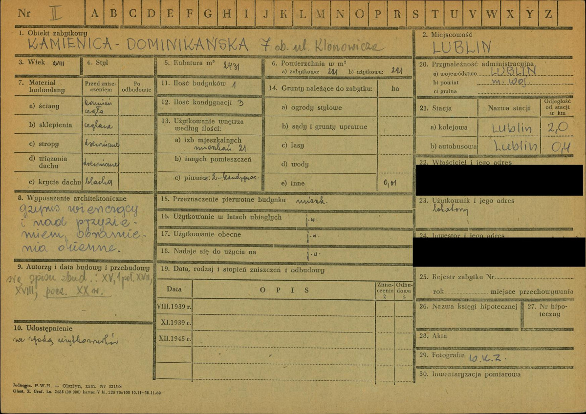 KZ - Karta zielona, skan nr 1