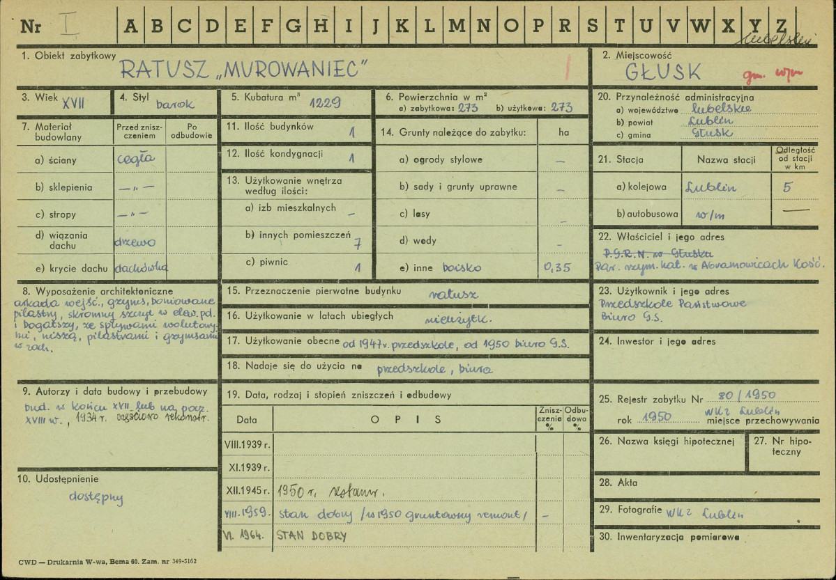 Karta zielona, skan nr 1