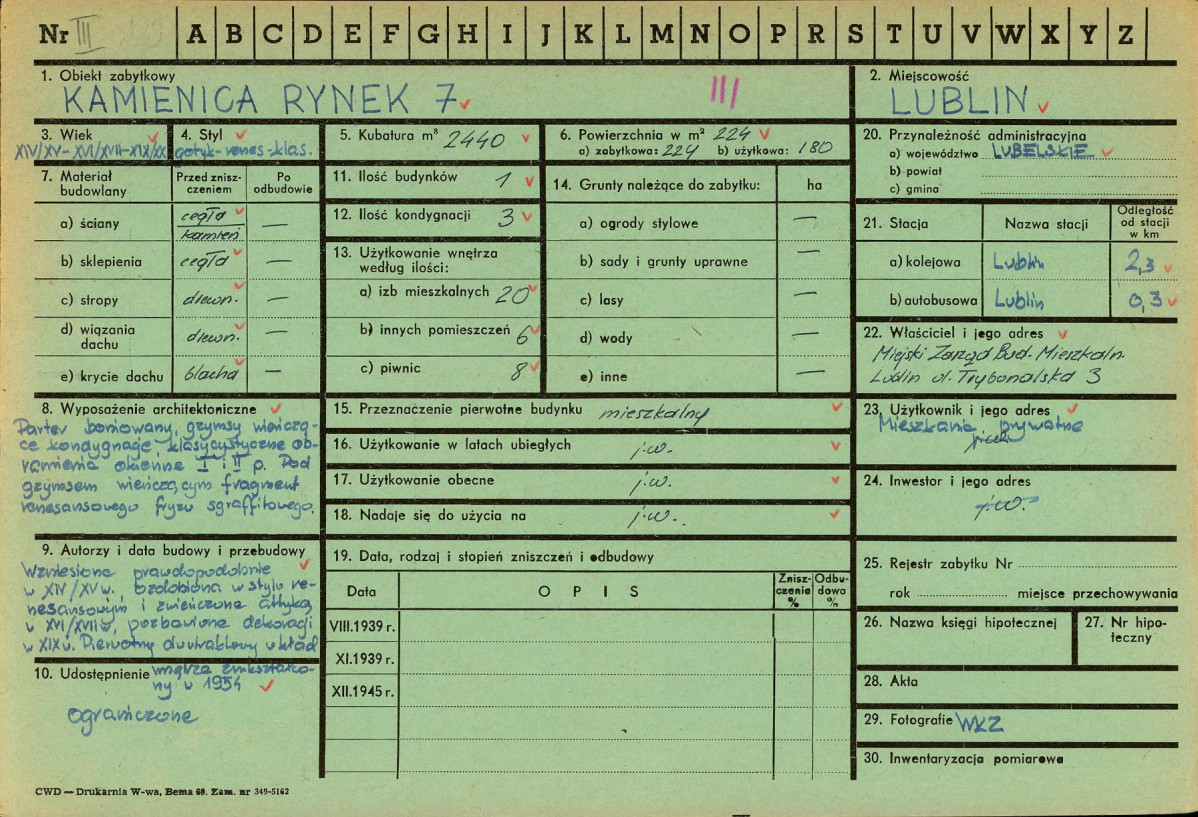 Karta zielona, skan nr 1