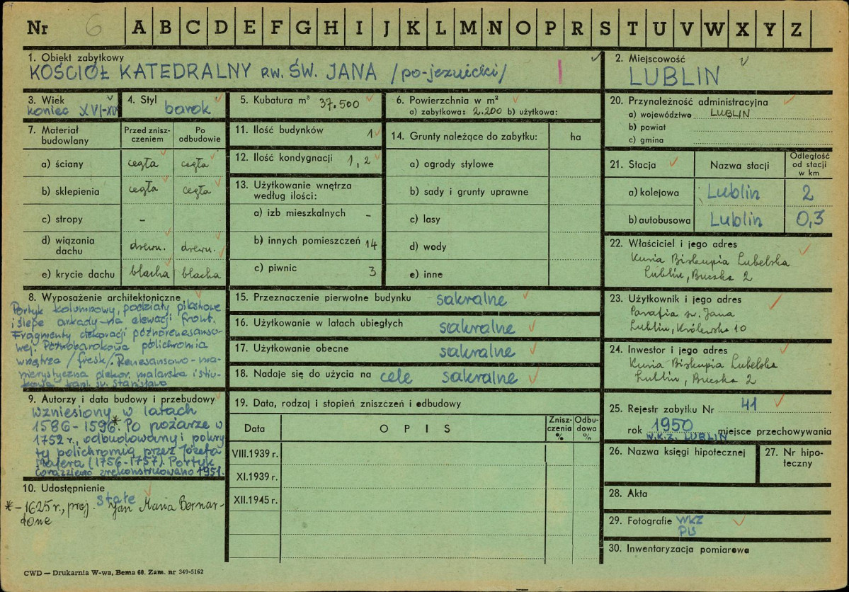 Karta zielona, skan nr 1