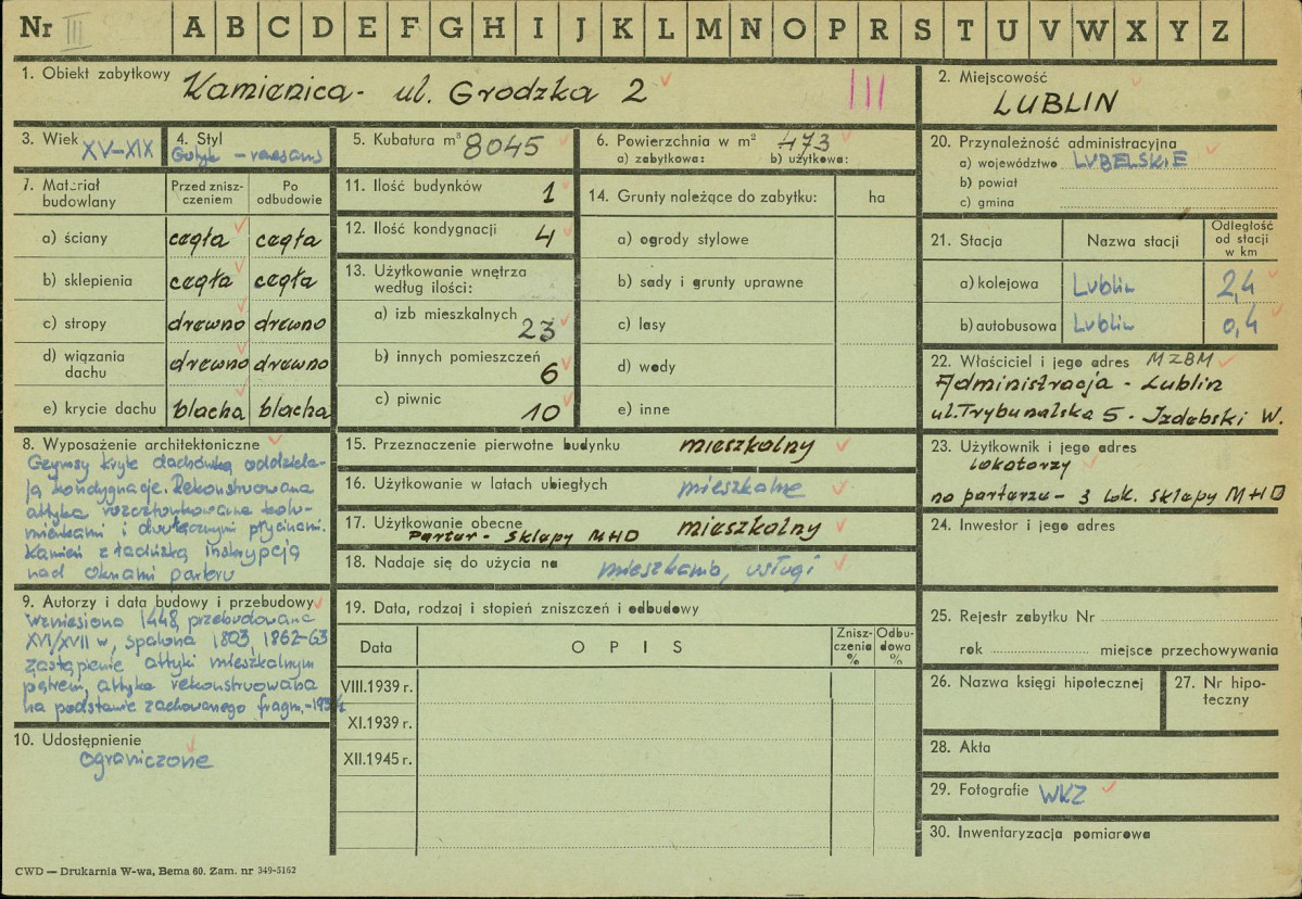 Karta zielona, skan nr 1