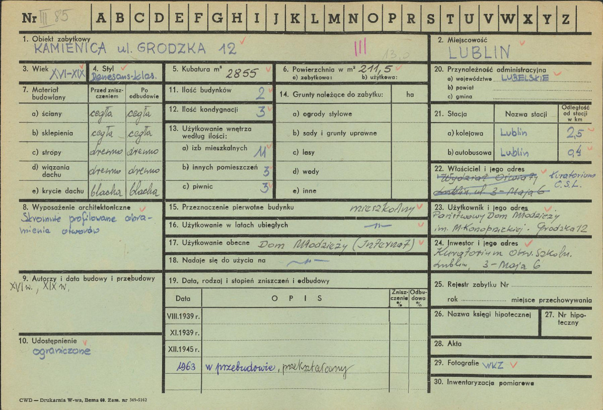 Karta zielona, skan nr 1