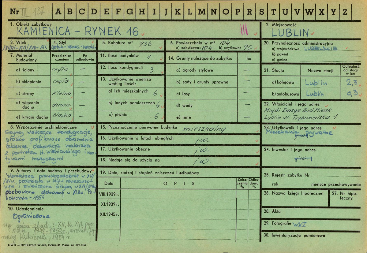 Karta zielona, skan nr 1