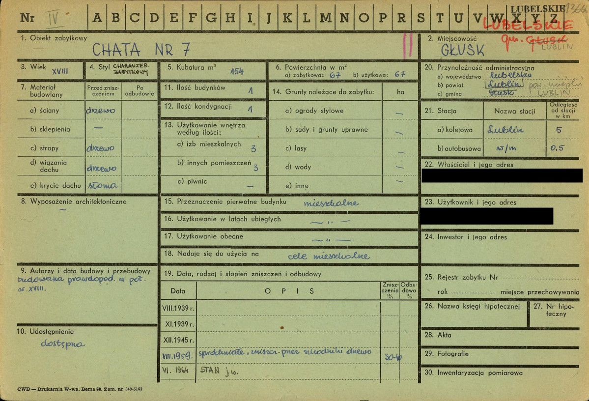 KZ - Karta zielona, skan nr 1