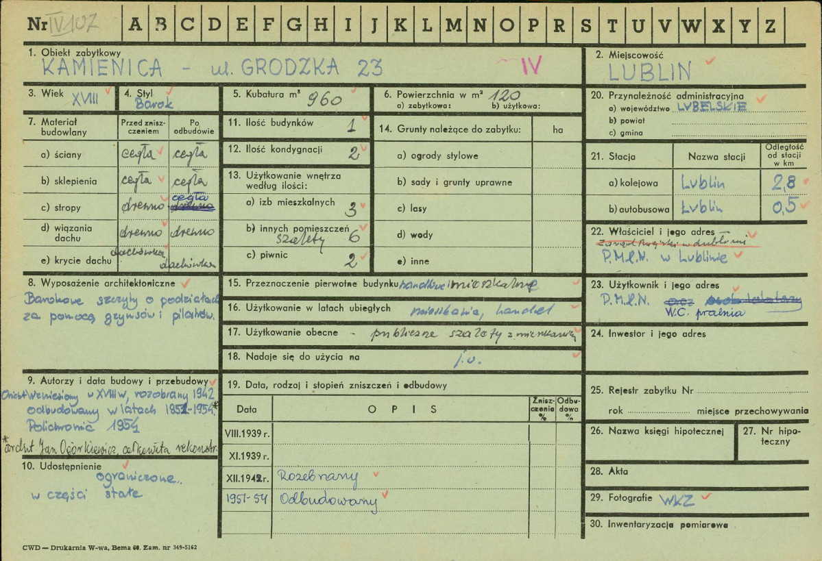 Karta zielona, skan nr 1