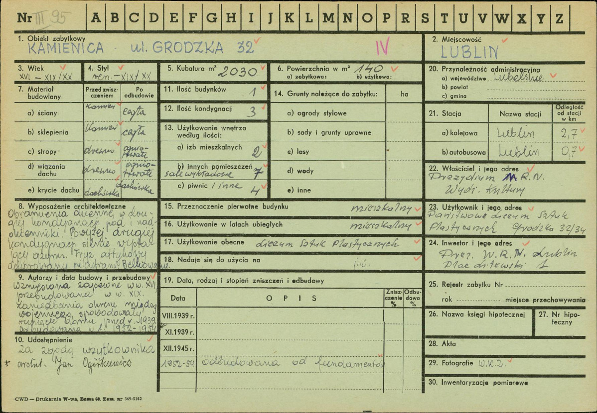 Karta zielona, skan nr 1