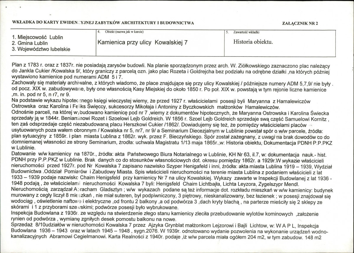 KB - Karta biała, skan nr 7