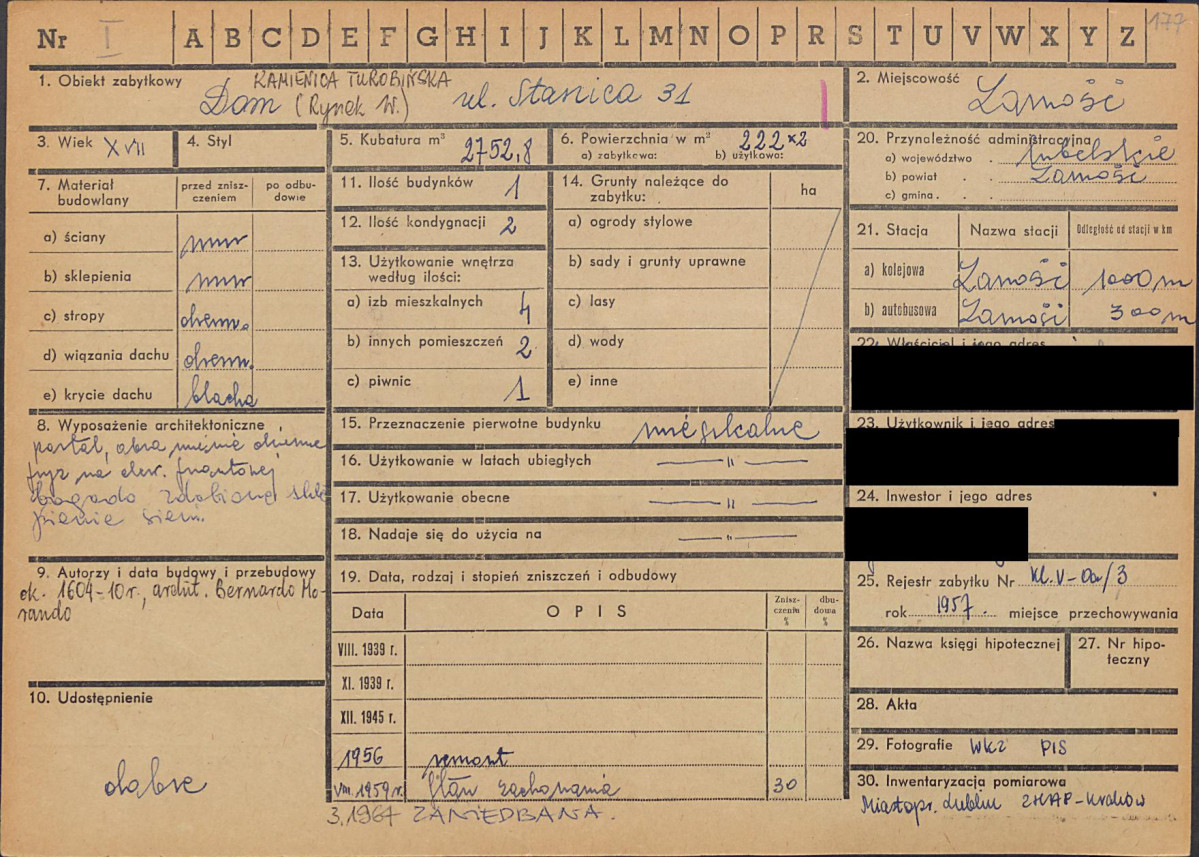 KZ - Karta zielona, skan nr 1