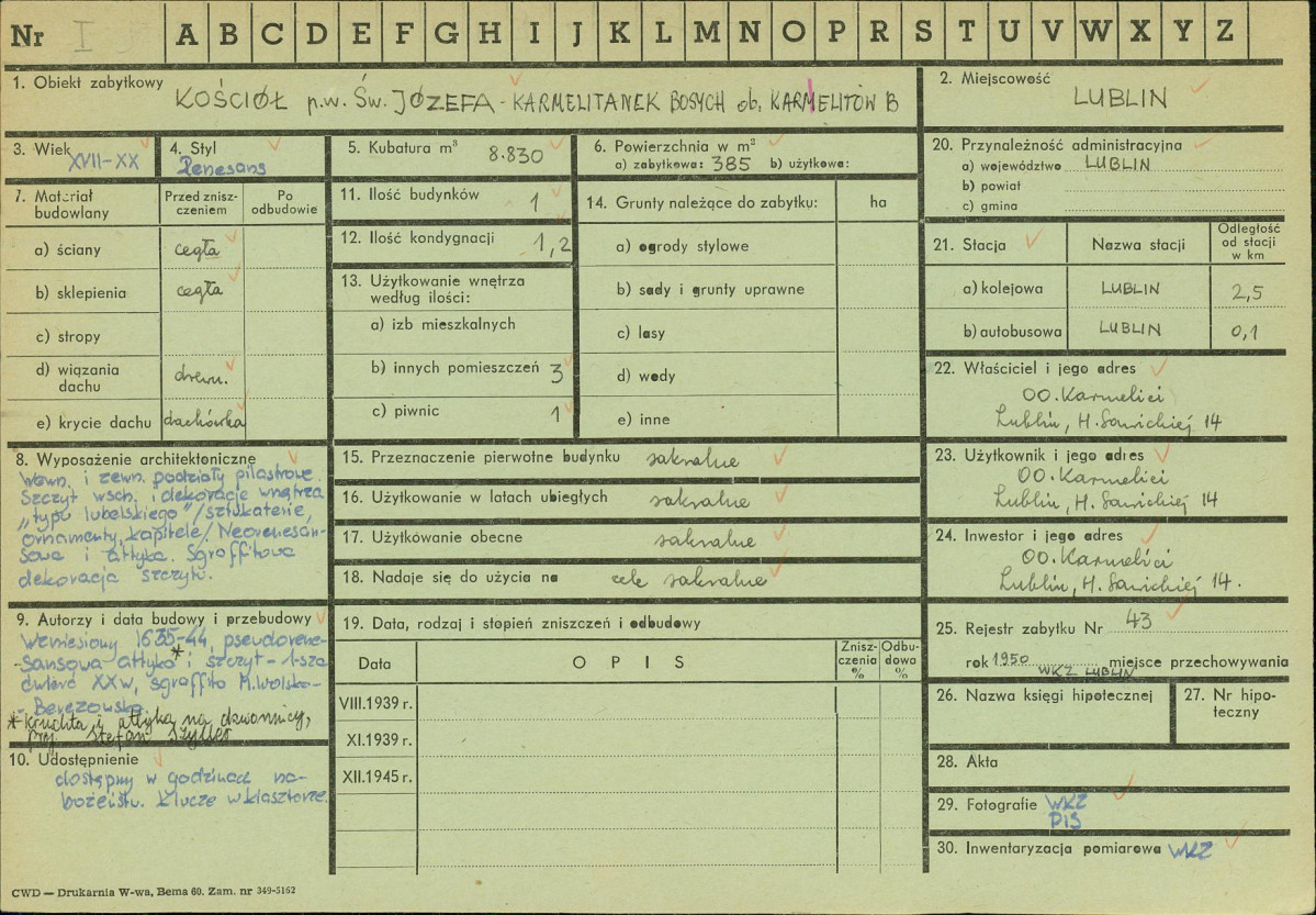 Karta zielona, skan nr 1