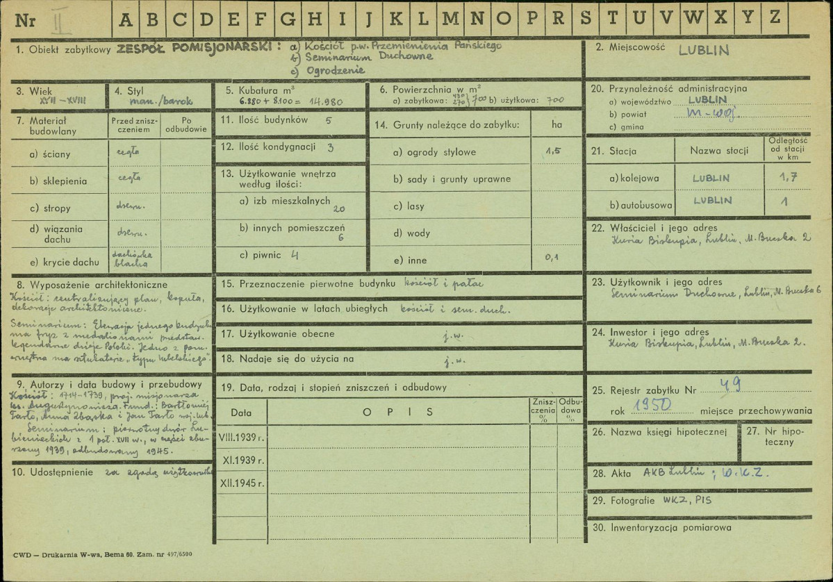 Karta zielona, skan nr 1