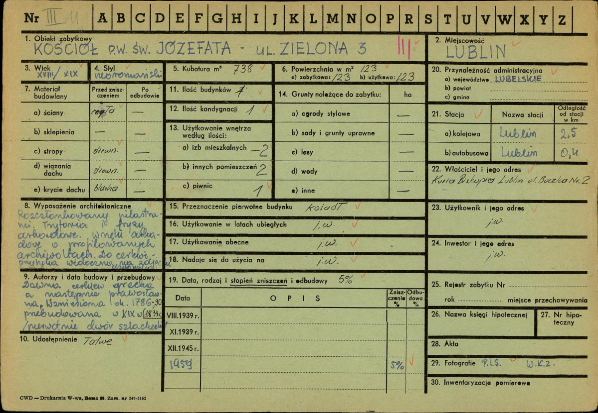 Karta zielona, skan nr 1