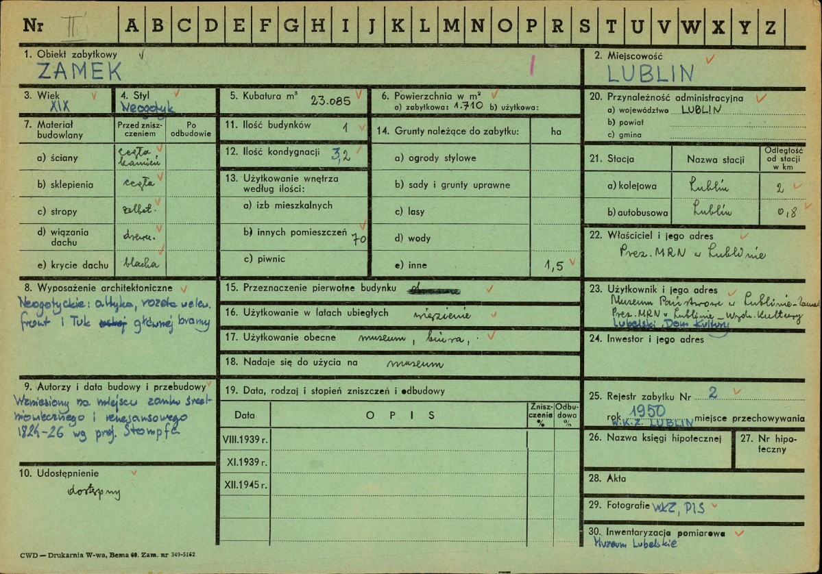 Karta zielona, skan nr 1