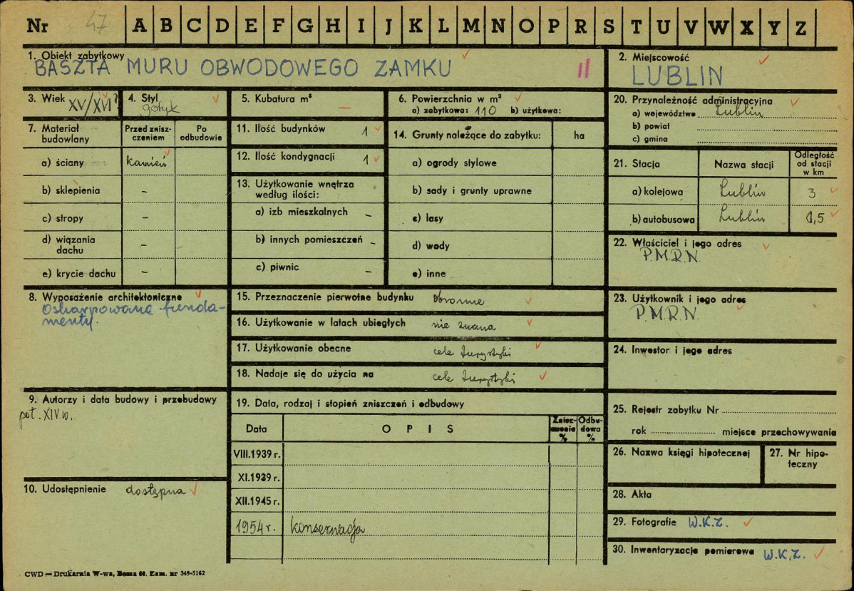 Karta zielona, skan nr 1