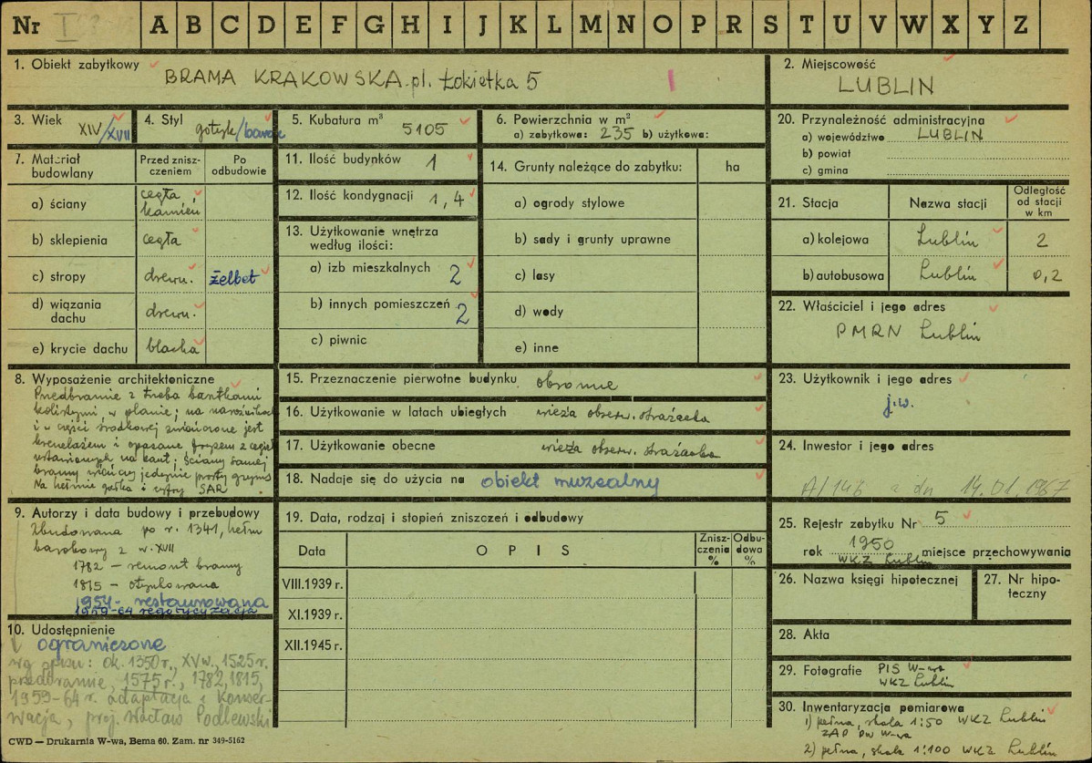 Karta zielona, skan nr 1