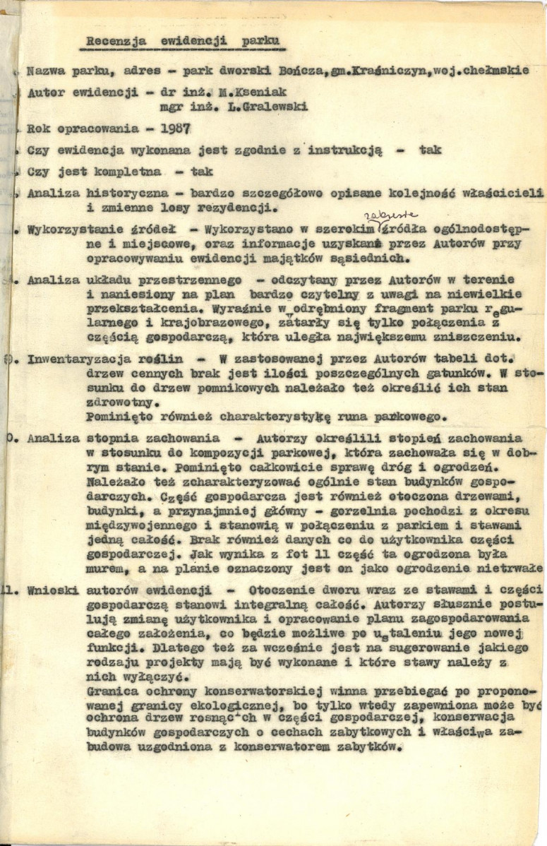 Ewidencja parkowa, skan nr 3