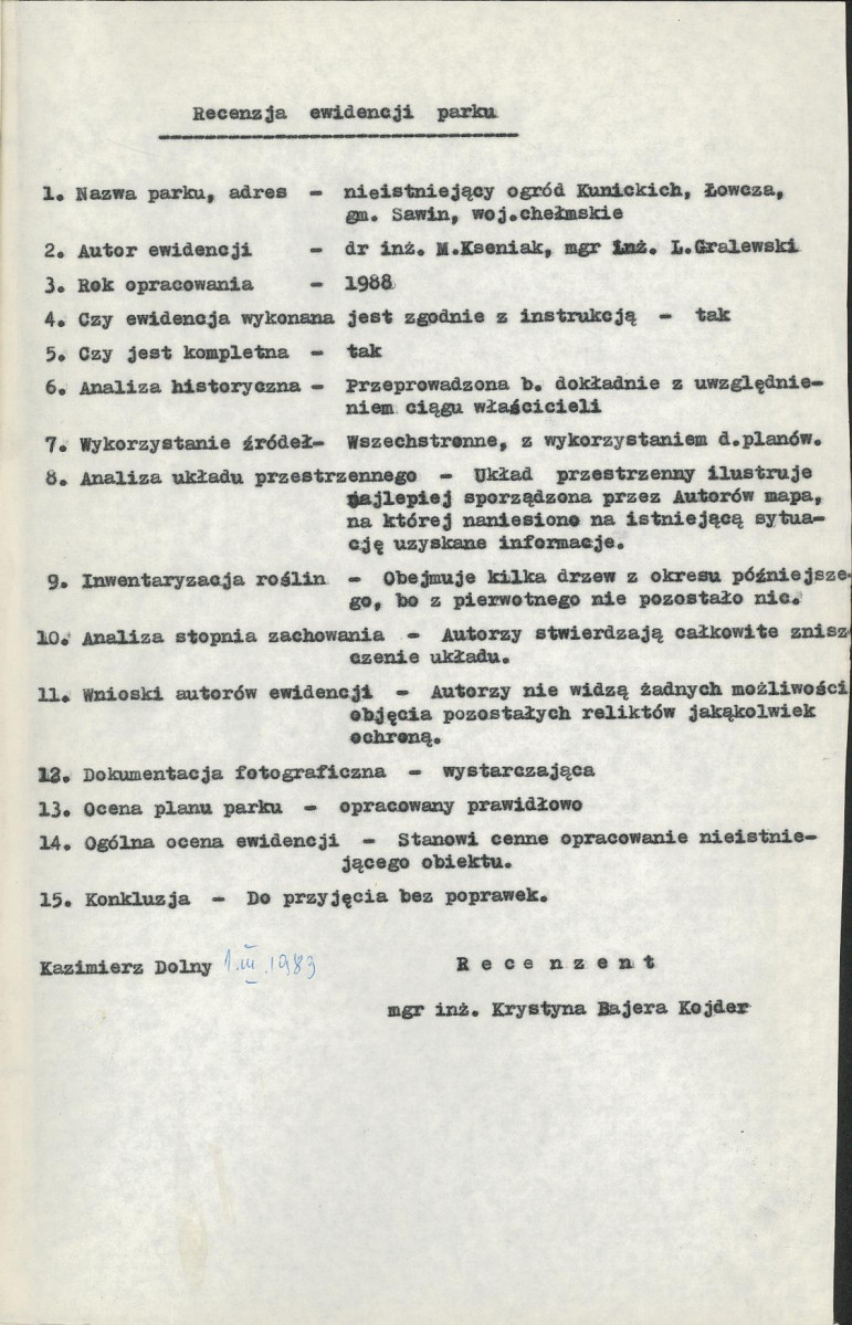 EP - Ewidencja parkowa, skan nr 4