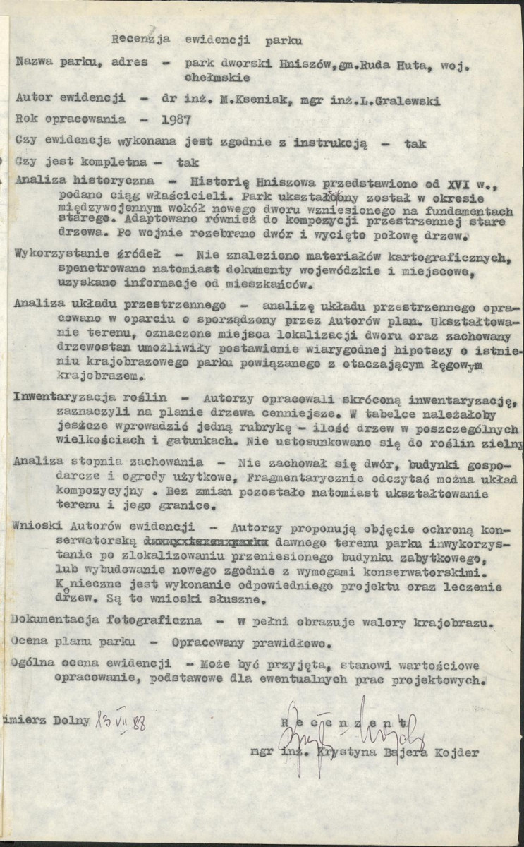 EP - Ewidencja parkowa, skan nr 4
