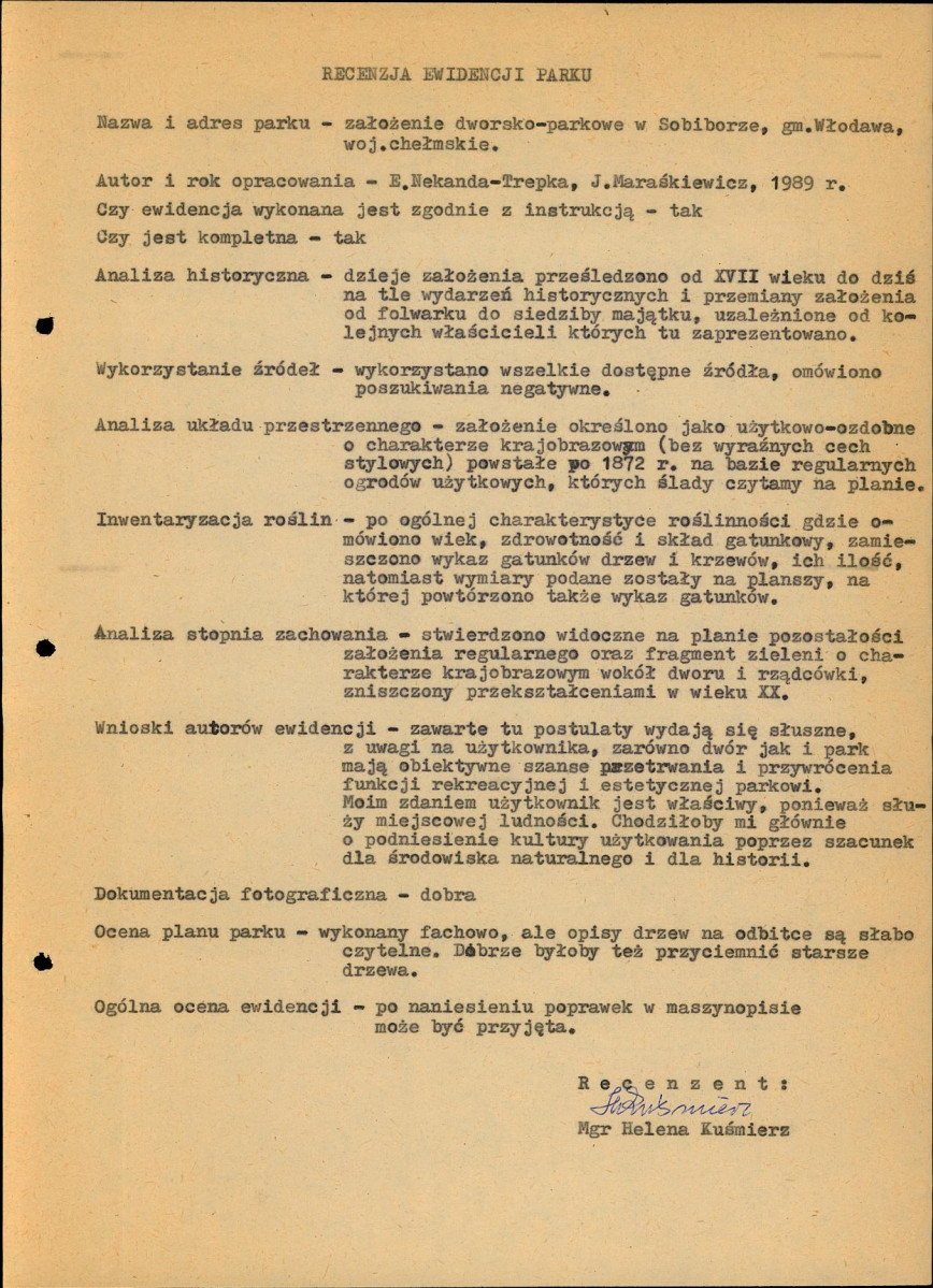 EP - Ewidencja parkowa, skan nr 7