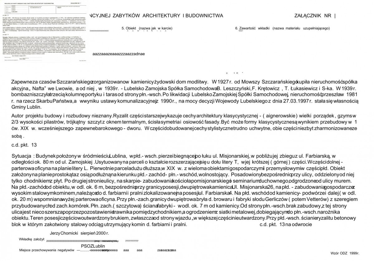 KB - Karta biała, skan nr 5