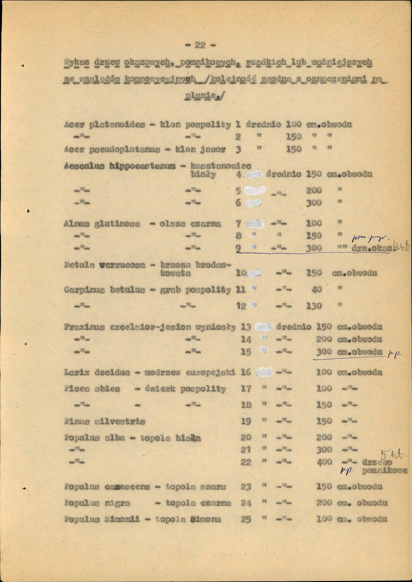 EP - Ewidencja parkowa, skan nr 33