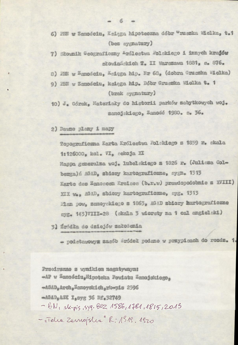 Ewidencja parkowa, skan nr 12