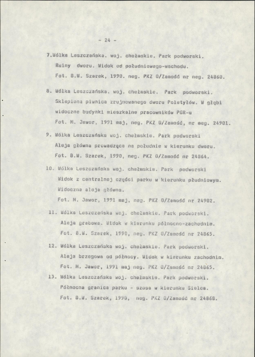 Ewidencja parkowa, skan nr 31