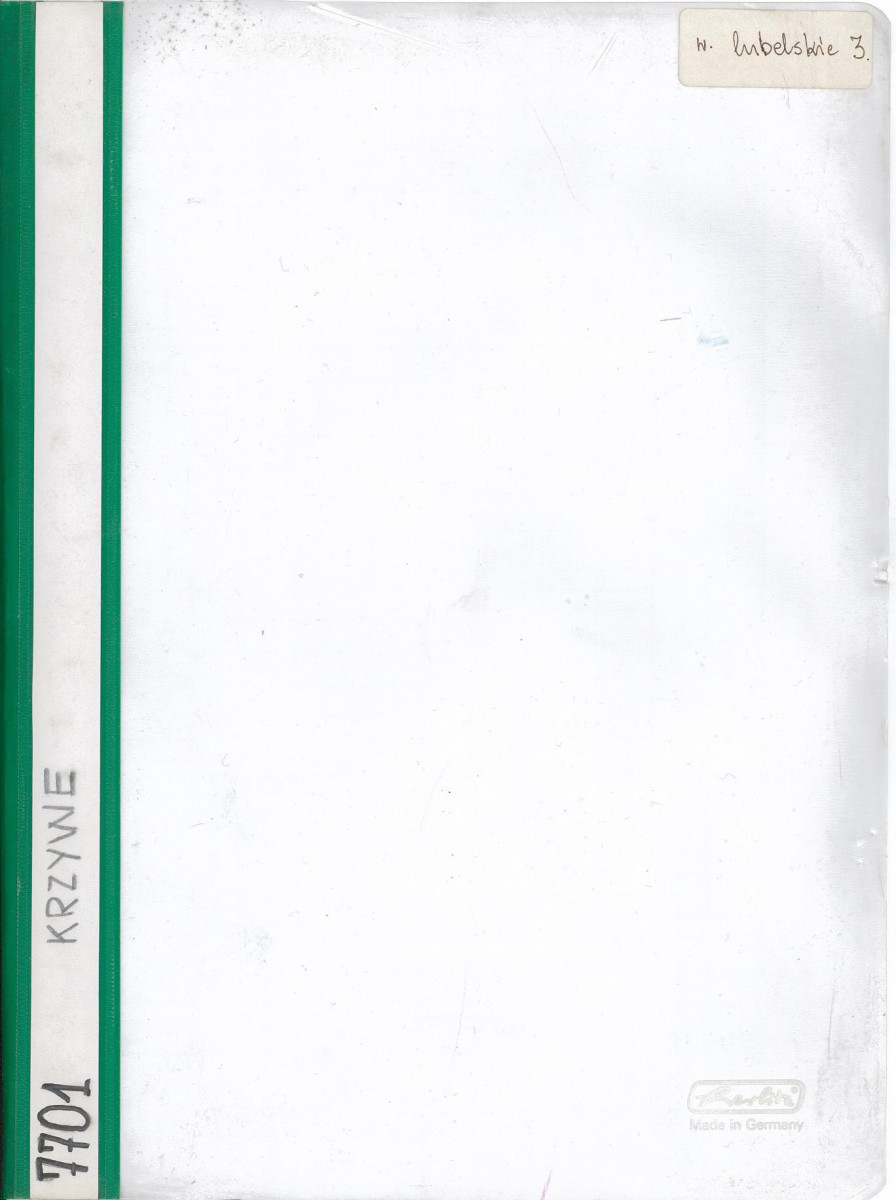 EP - Ewidencja parkowa, skan nr 1