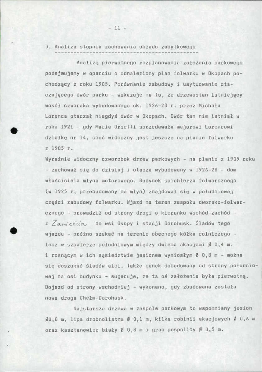 Ewidencja parkowa, skan nr 15