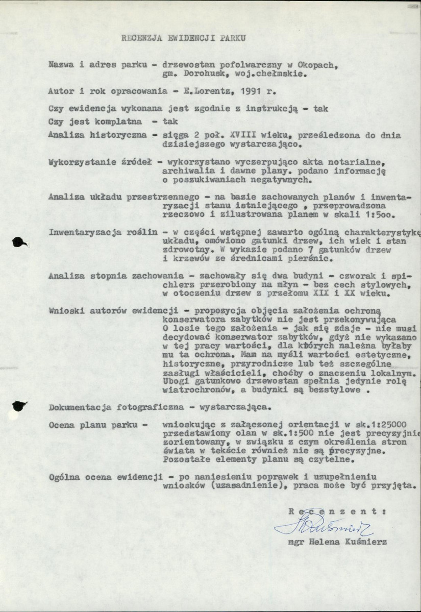 Ewidencja parkowa, skan nr 36