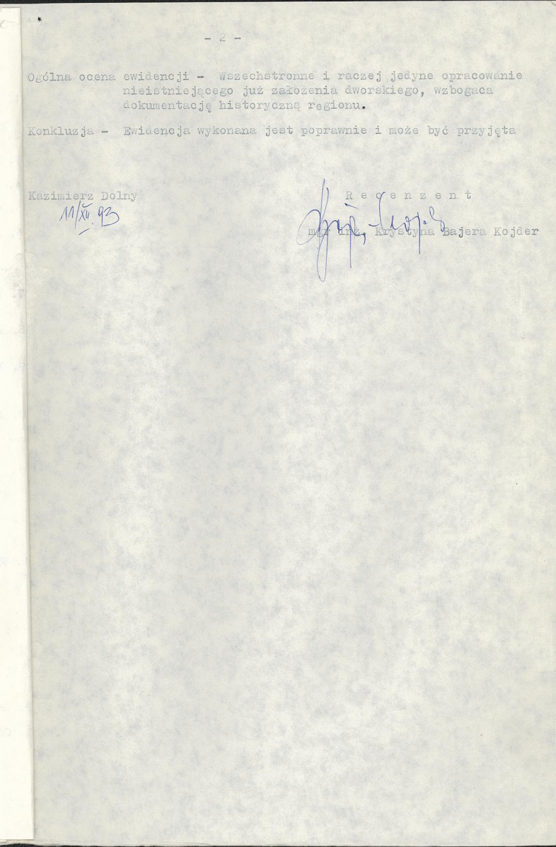 Ewidencja parkowa, skan nr 4