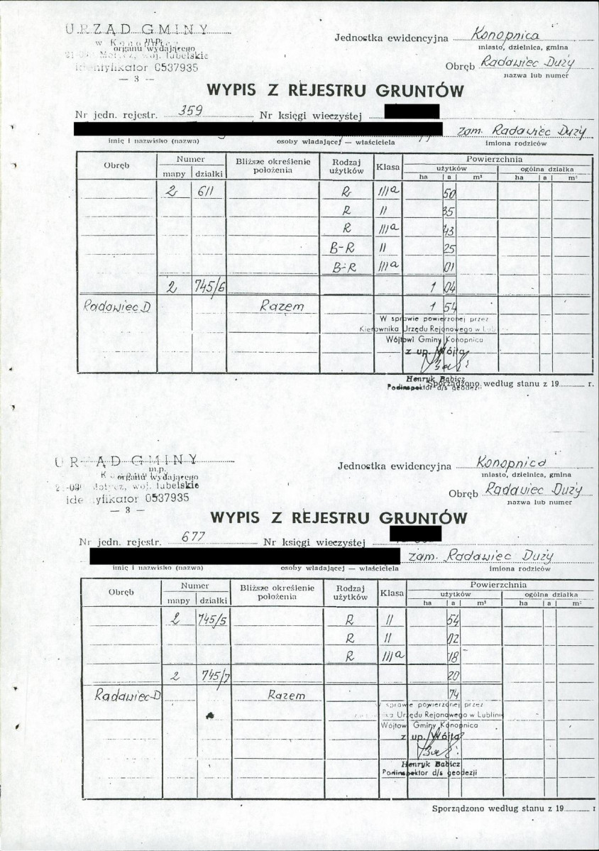 EP - Ewidencja parkowa, skan nr 24