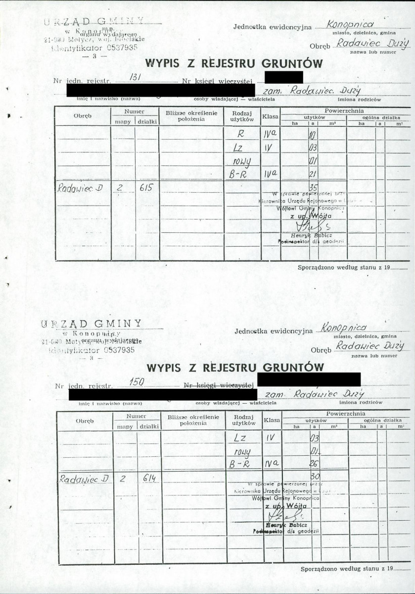 EP - Ewidencja parkowa, skan nr 26