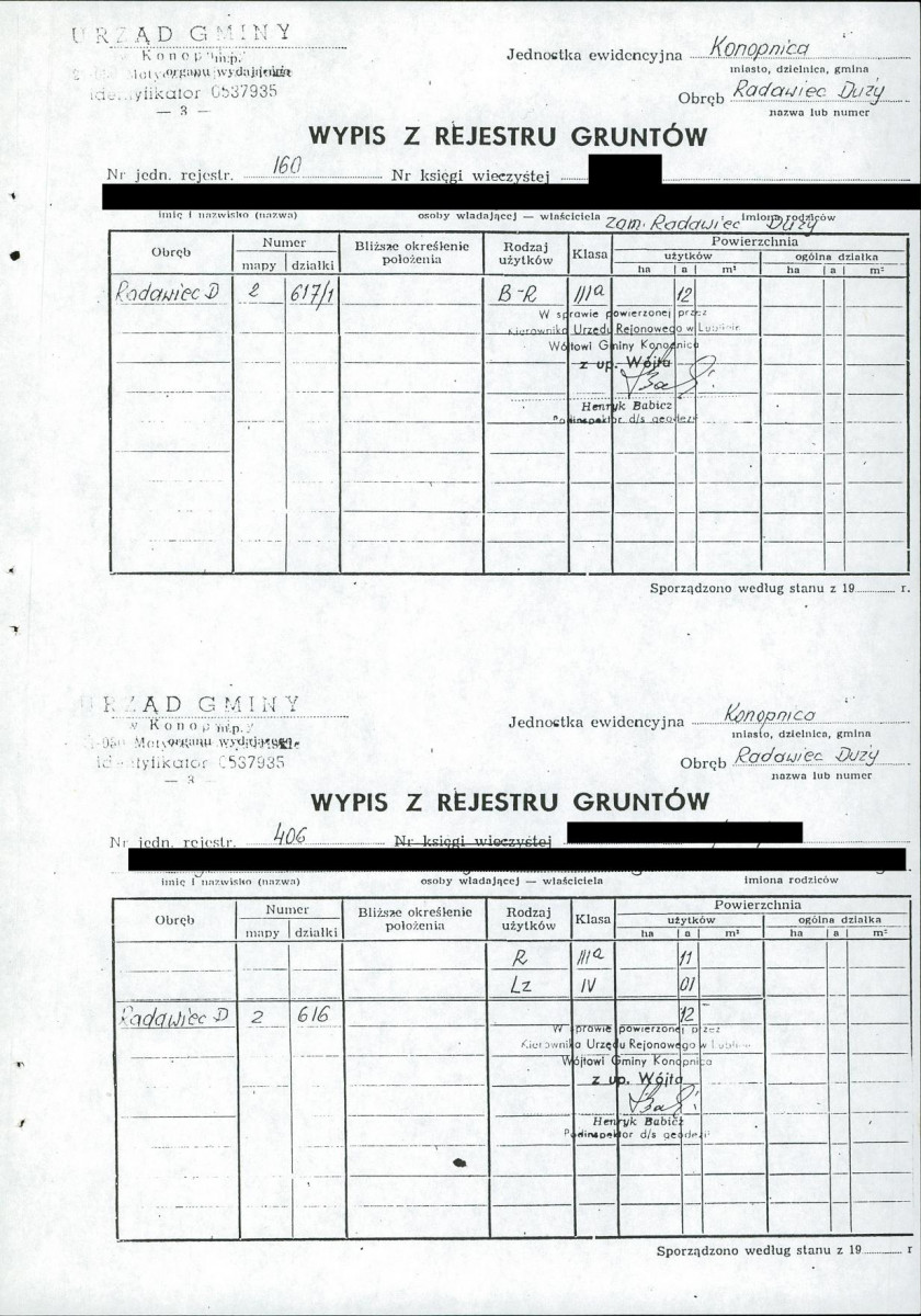 EP - Ewidencja parkowa, skan nr 27