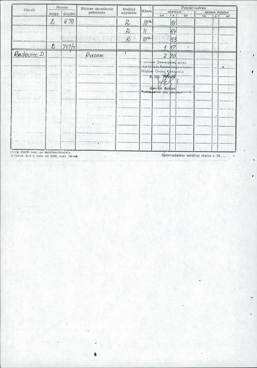 EP - Ewidencja parkowa, skan nr 30