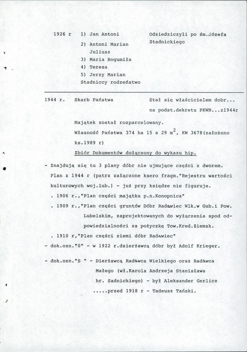 EP - Ewidencja parkowa, skan nr 35