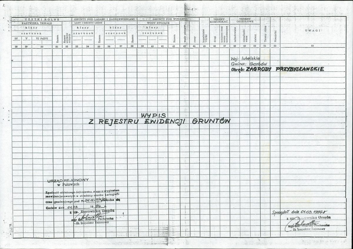 EP - Ewidencja parkowa, skan nr 21