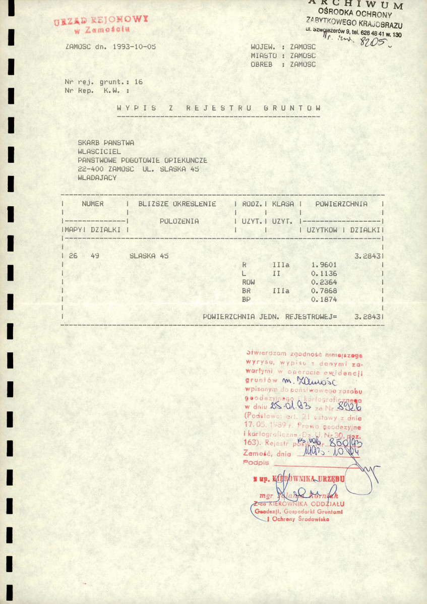 EP - Ewidencja parkowa, skan nr 6