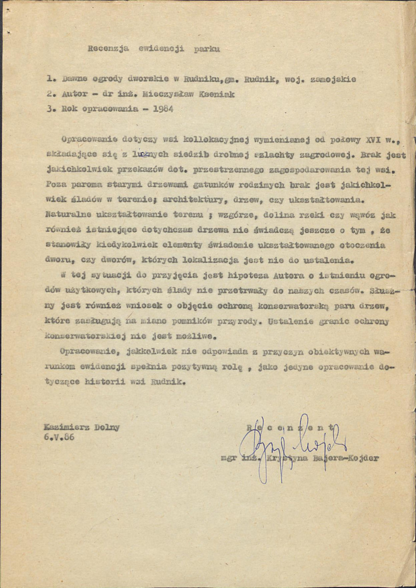 EP - Ewidencja parkowa, skan nr 48