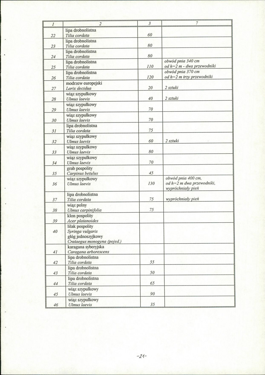 EP - Ewidencja parkowa, skan nr 23