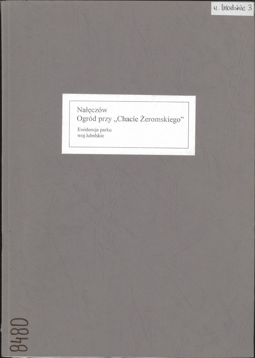 EP - Ewidencja parkowa, skan nr 1