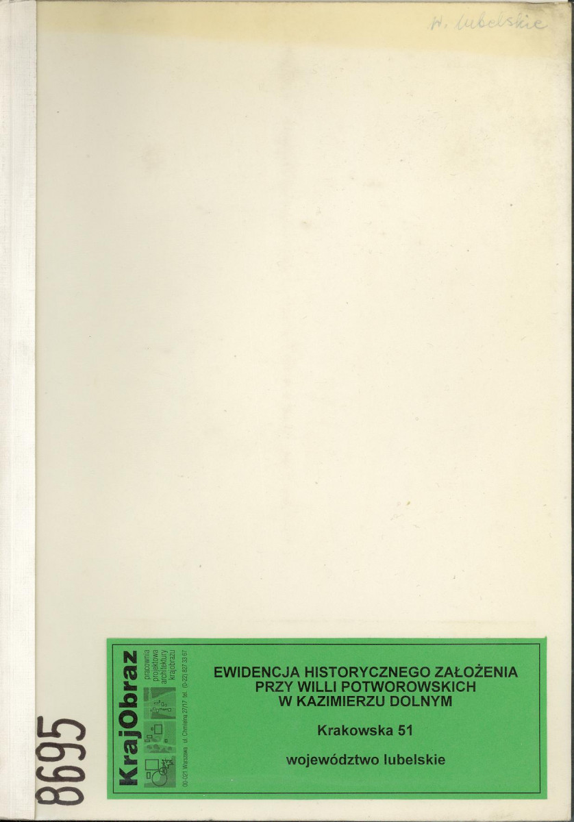 EP - Ewidencja parkowa, skan nr 1