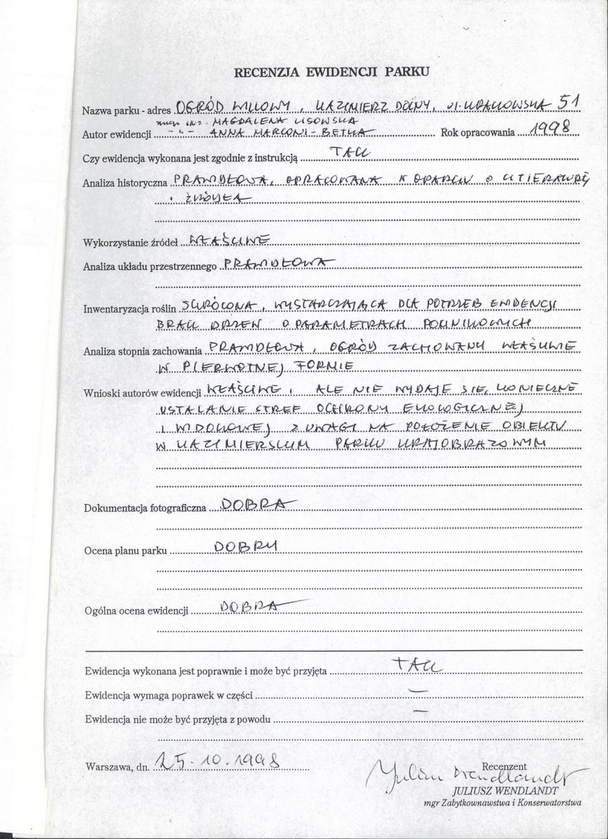 EP - Ewidencja parkowa, skan nr 4